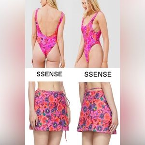 REINA OLGA SWIMWEAR SET WITH COVER UP